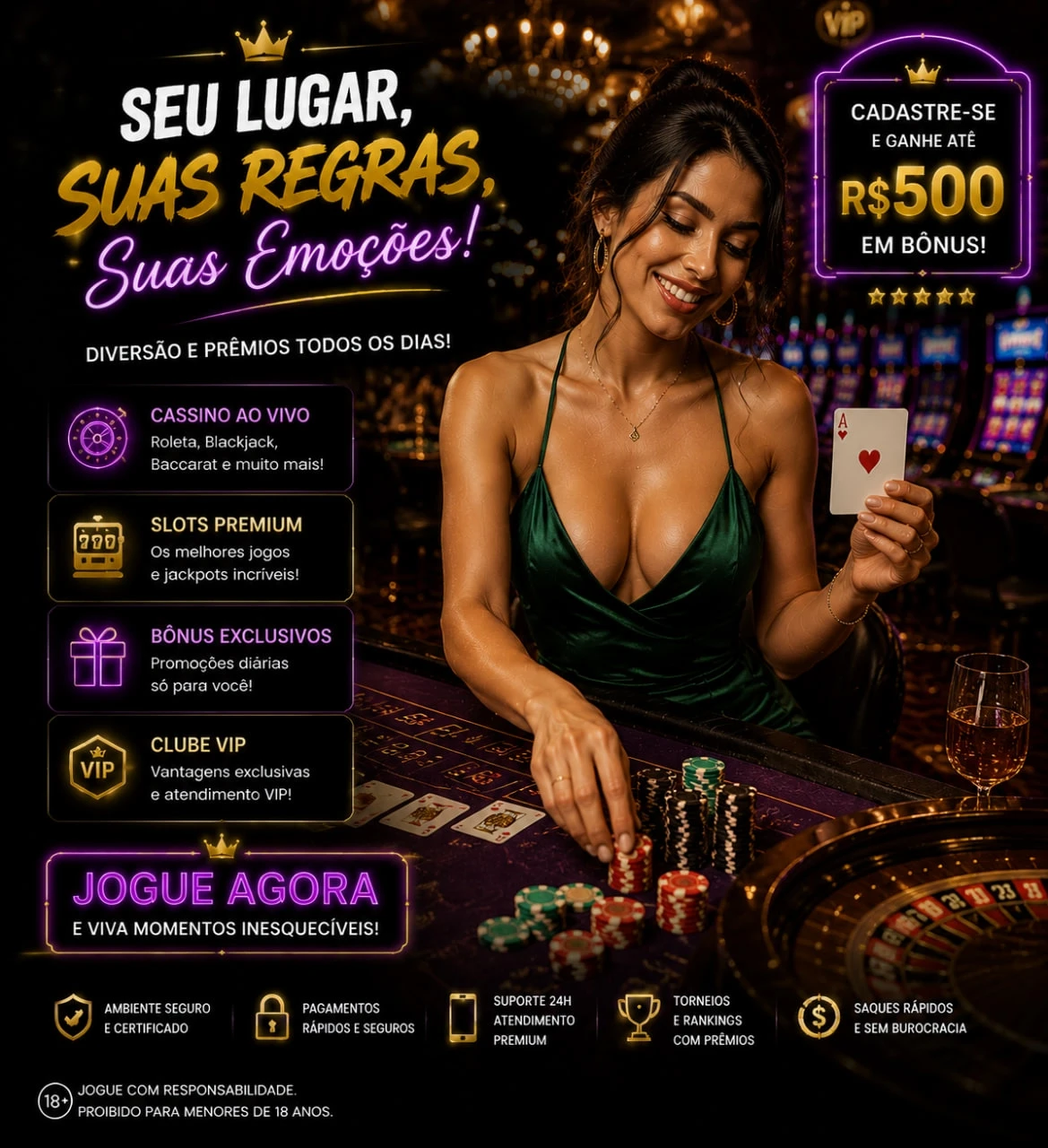 Cassino seguro no 29H.com — SSL, 2FA e suporte 24/7